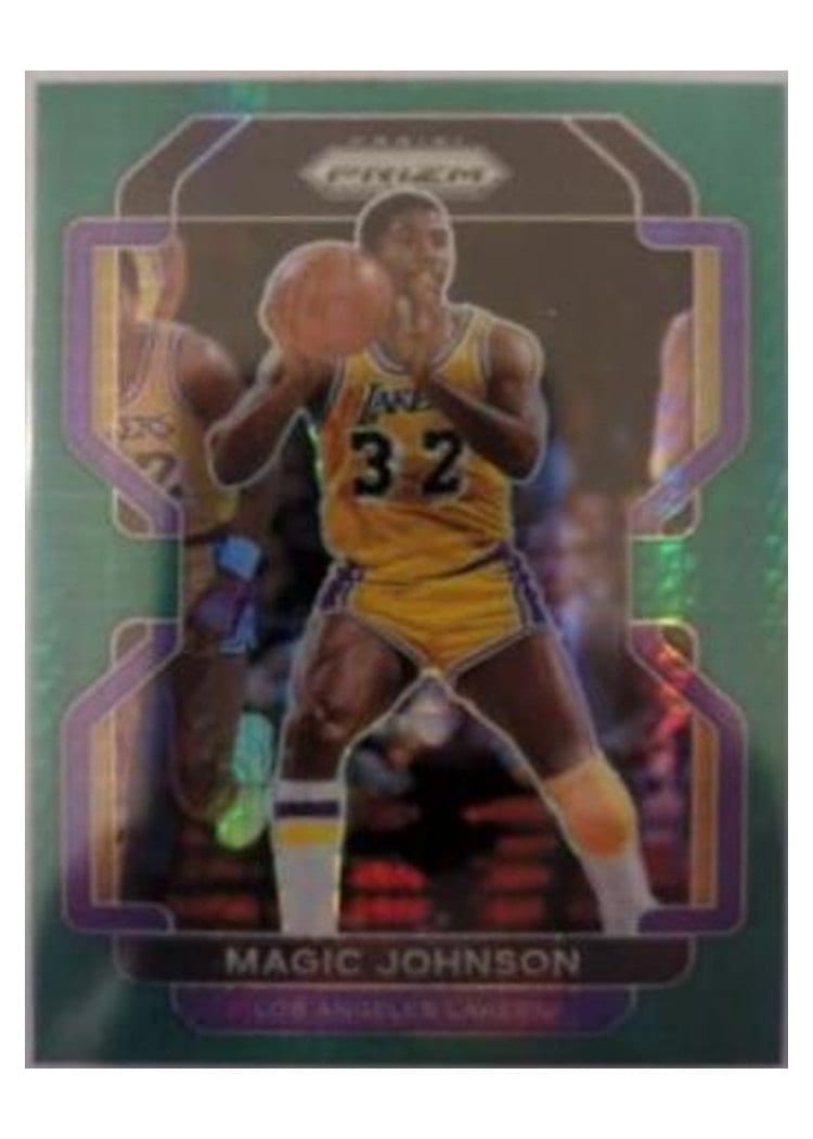 2021-22 Panini Prizm Base Set Magic Johnson #248 card