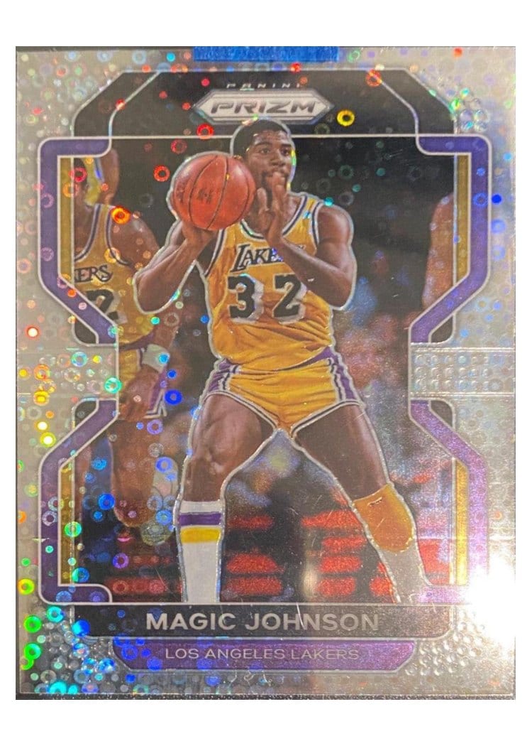 2021-22 Panini Prizm Base Set Magic Johnson #248 card