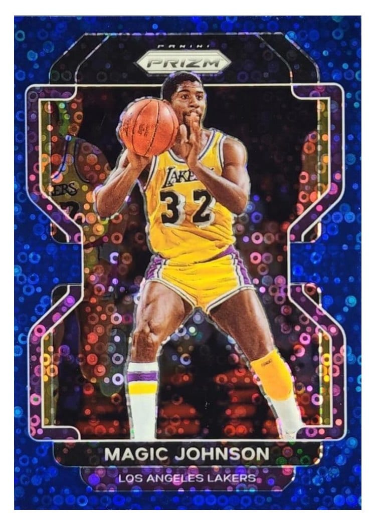 2021-22 Panini Prizm Base Set Magic Johnson #248 card