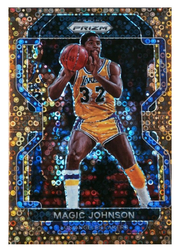 2021-22 Panini Prizm Base Set Magic Johnson #248 card