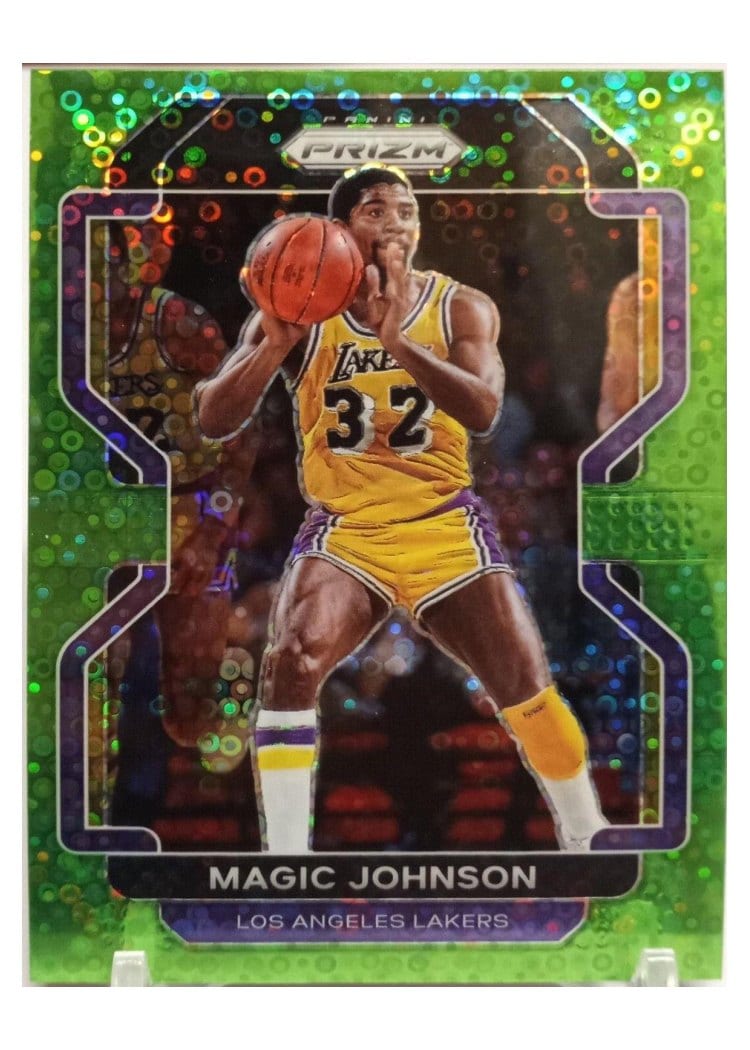 2021-22 Panini Prizm Base Set Magic Johnson #248 card