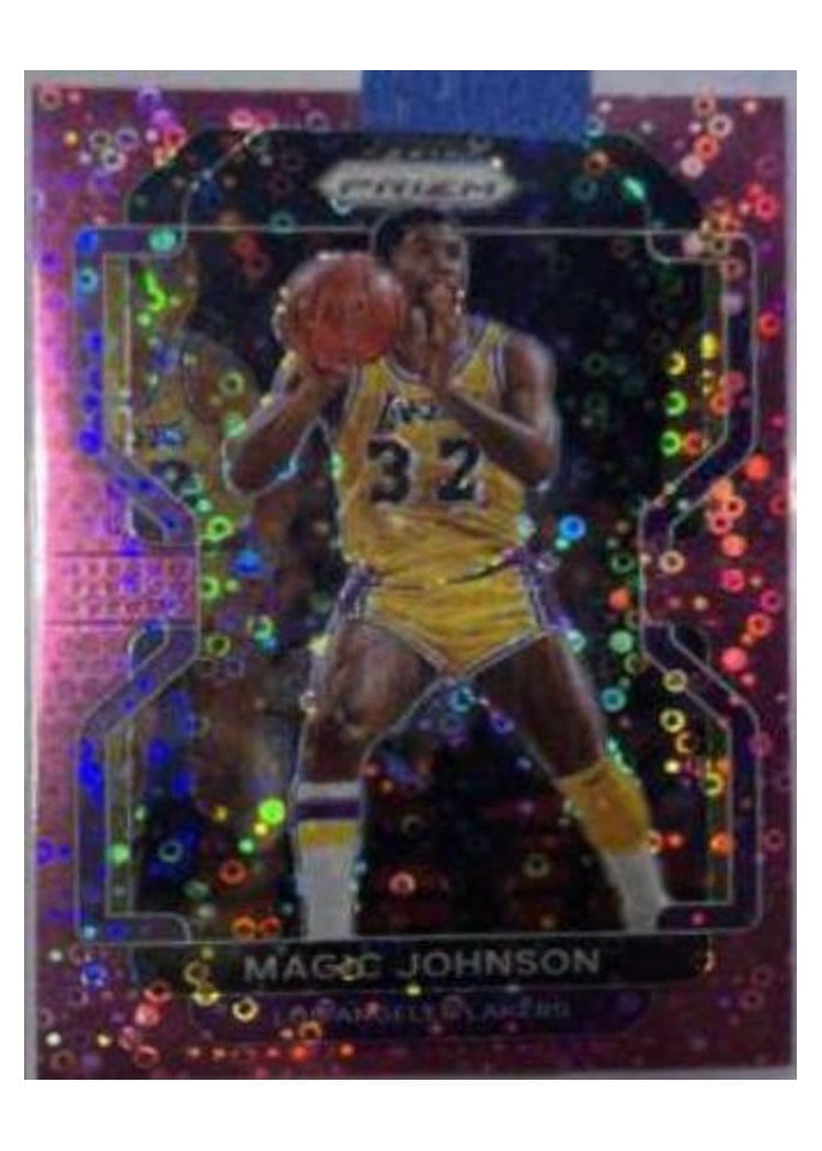 2021-22 Panini Prizm Base Set Magic Johnson #248 card