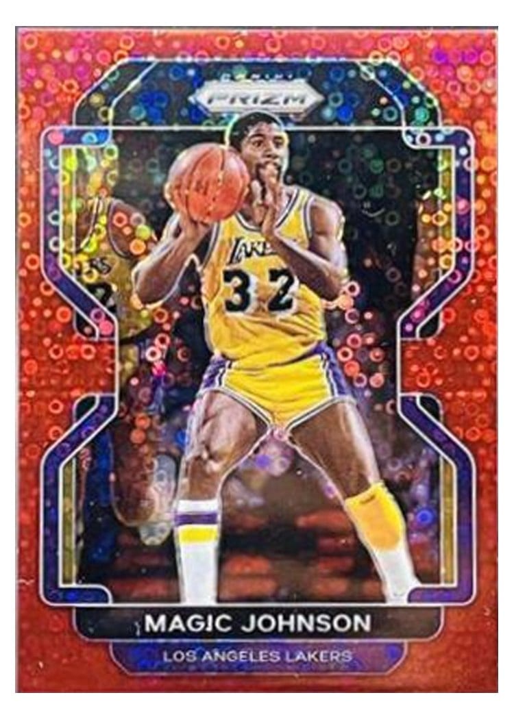2021-22 Panini Prizm Base Set Magic Johnson #248 card