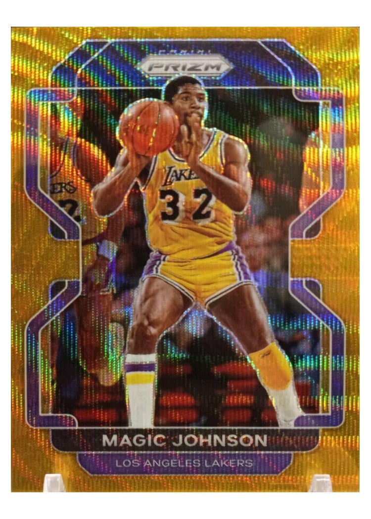 2021-22 Panini Prizm Base Set Magic Johnson #248 card