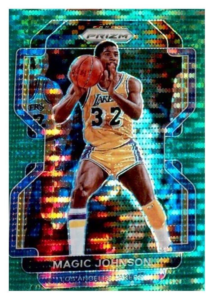 2021-22 Panini Prizm Base Set Magic Johnson #248 card