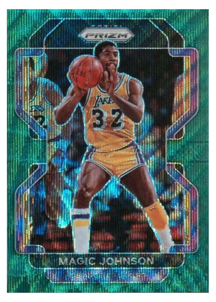 2021-22 Panini Prizm Base Set Magic Johnson #248 card