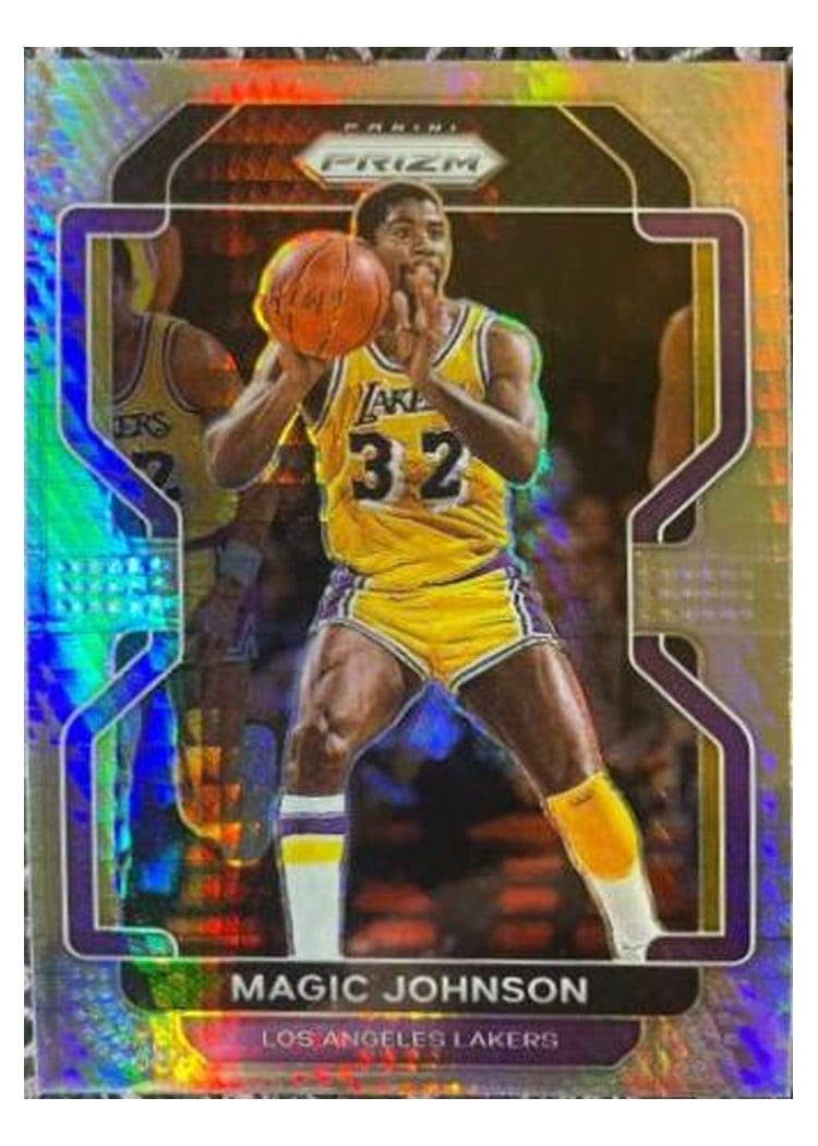 2021-22 Panini Prizm Base Set Magic Johnson #248 card