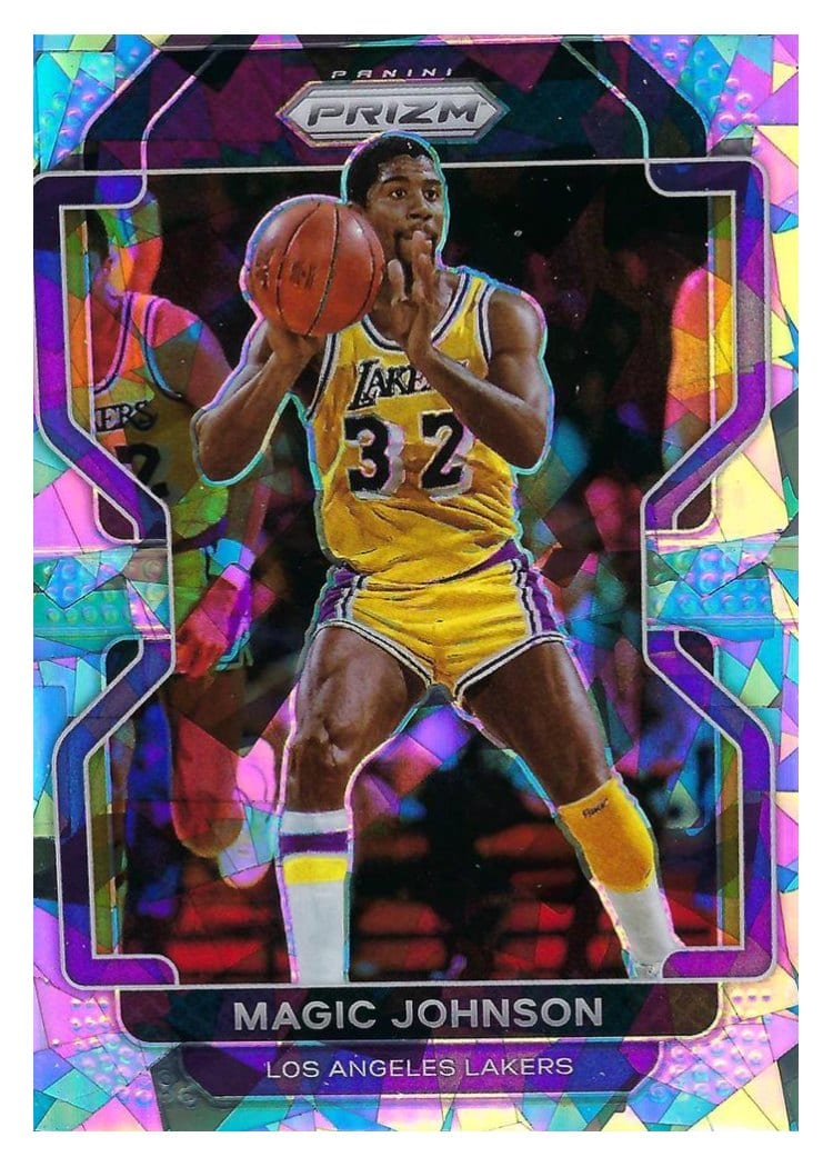 2021-22 Panini Prizm Base Set Magic Johnson #248 card