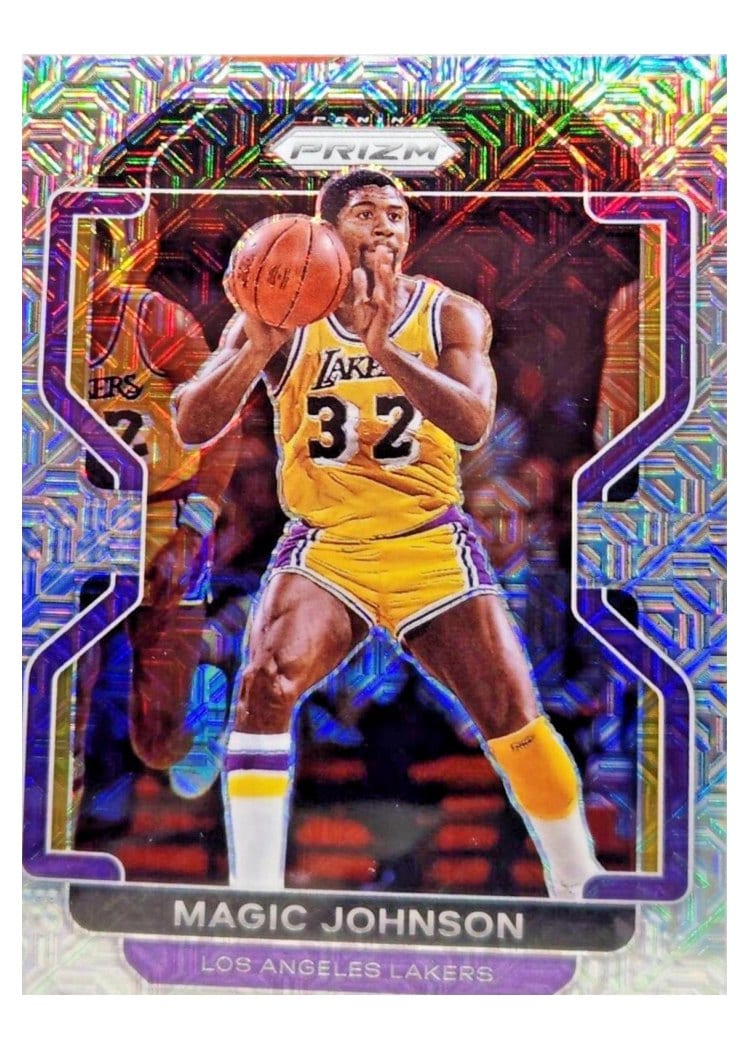 2021-22 Panini Prizm Base Set Magic Johnson #248 card