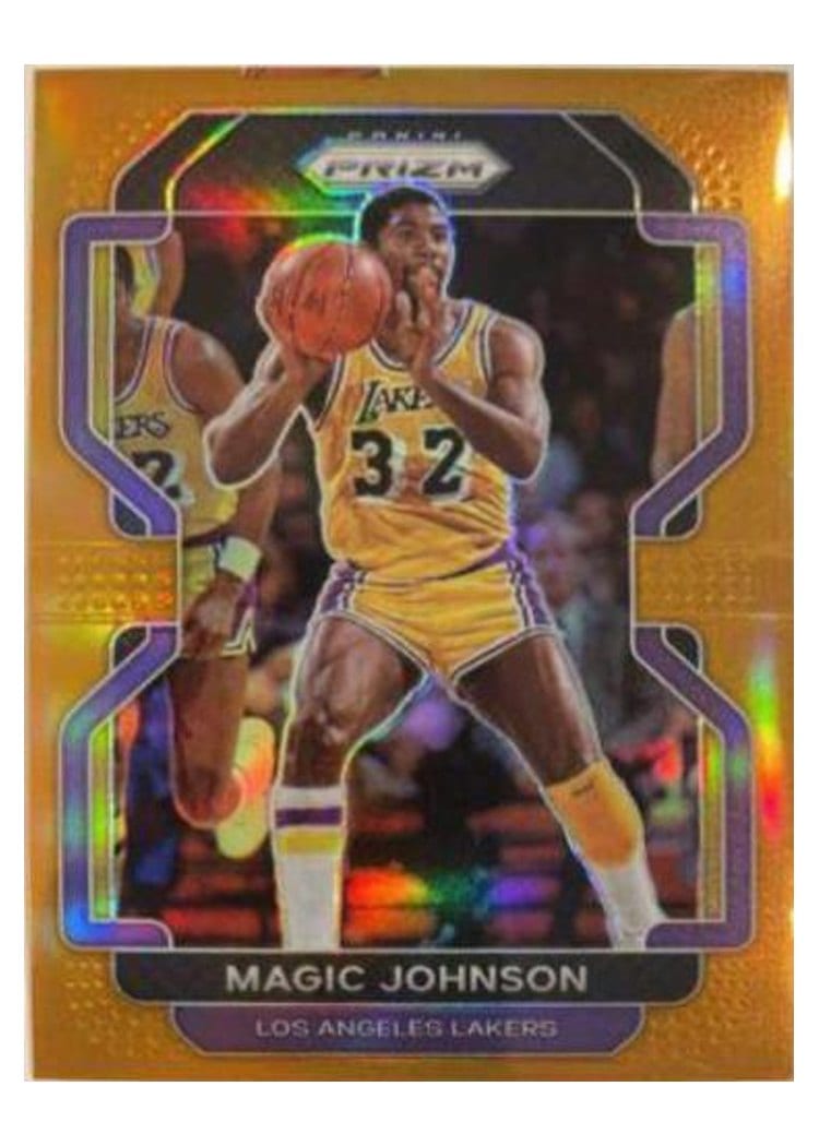 2021-22 Panini Prizm Base Set Magic Johnson #248 card
