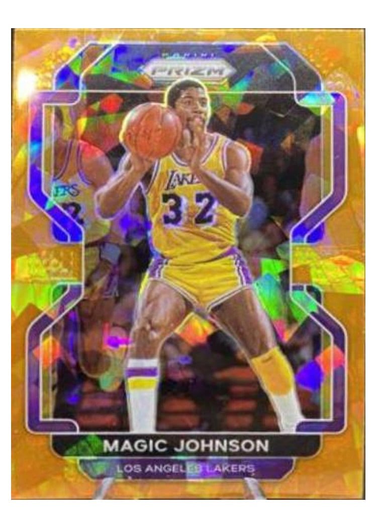 2021-22 Panini Prizm Base Set Magic Johnson #248 card