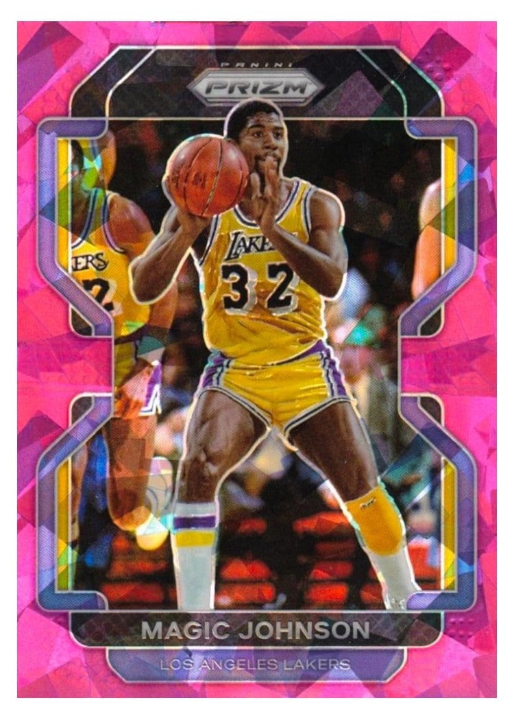 2021-22 Panini Prizm Base Set Magic Johnson #248 card
