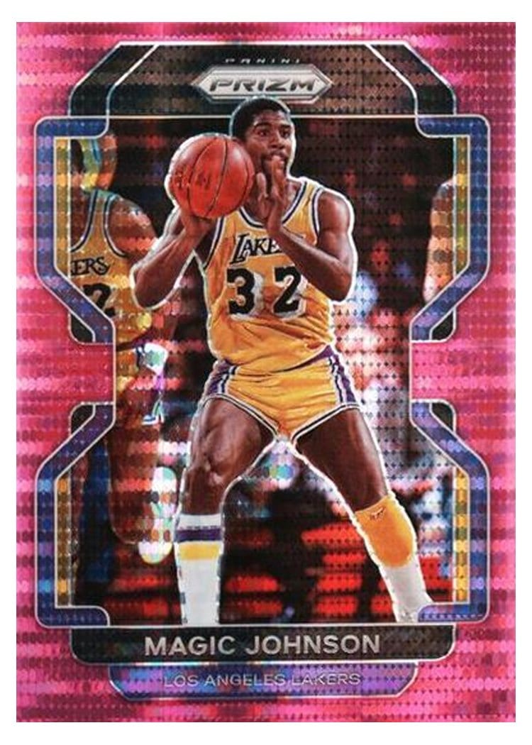 2021-22 Panini Prizm Base Set Magic Johnson #248 card