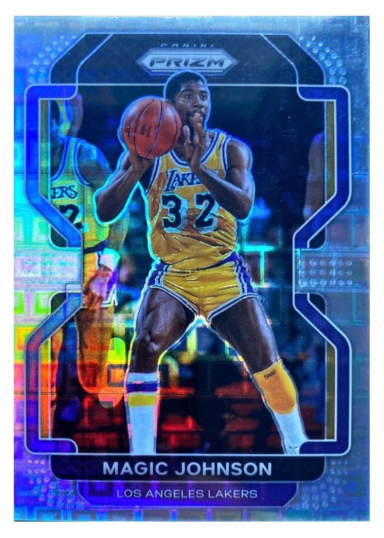 2021-22 Panini Prizm Base Set Magic Johnson #248 card
