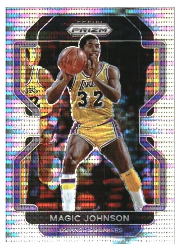 2021-22 Panini Prizm Base Set Magic Johnson #248 card