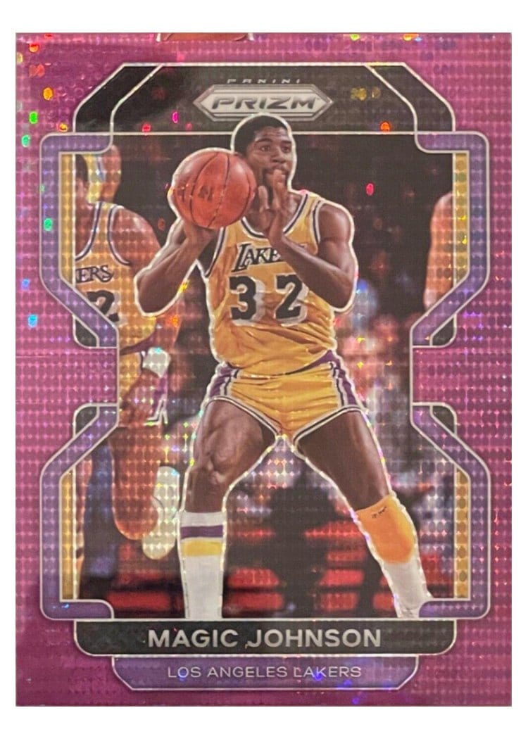2021-22 Panini Prizm Base Set Magic Johnson #248 card