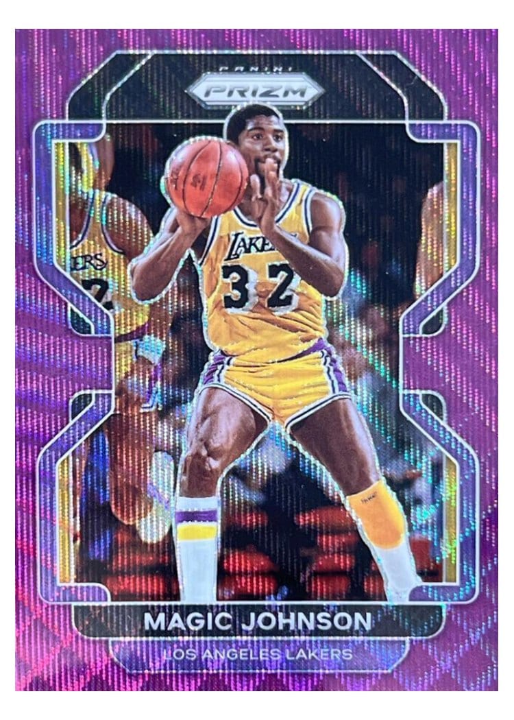 2021-22 Panini Prizm Base Set Magic Johnson #248 card