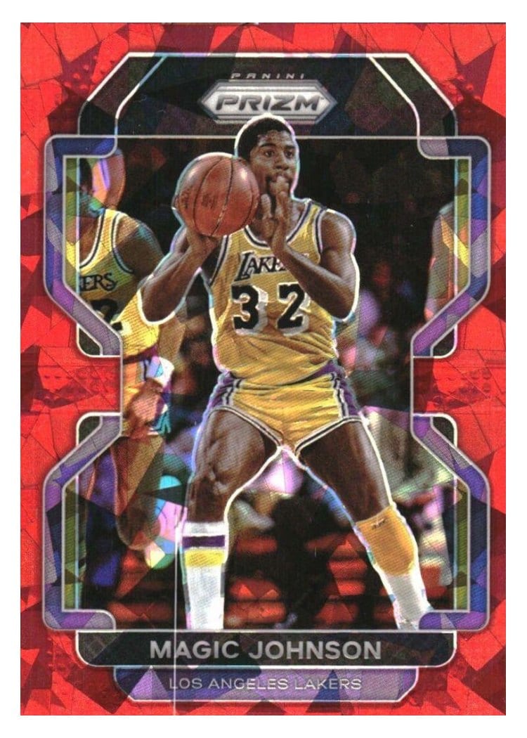 2021-22 Panini Prizm Base Set Magic Johnson #248 card