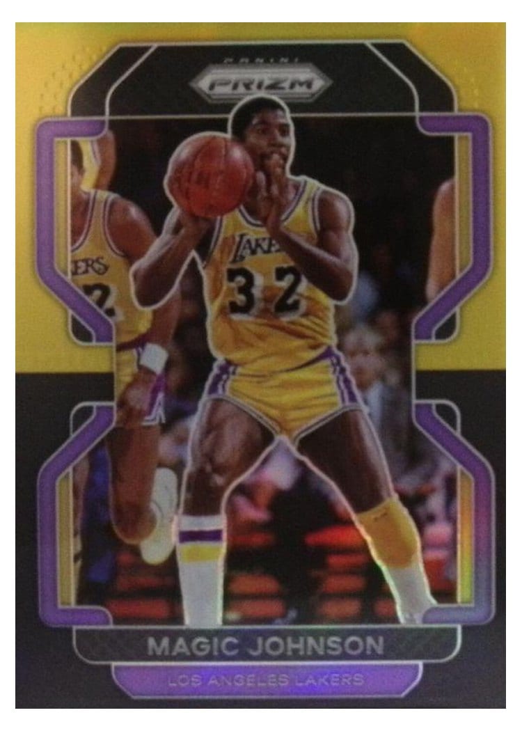 2021 Panini Prizm Magic Johnson #248 card