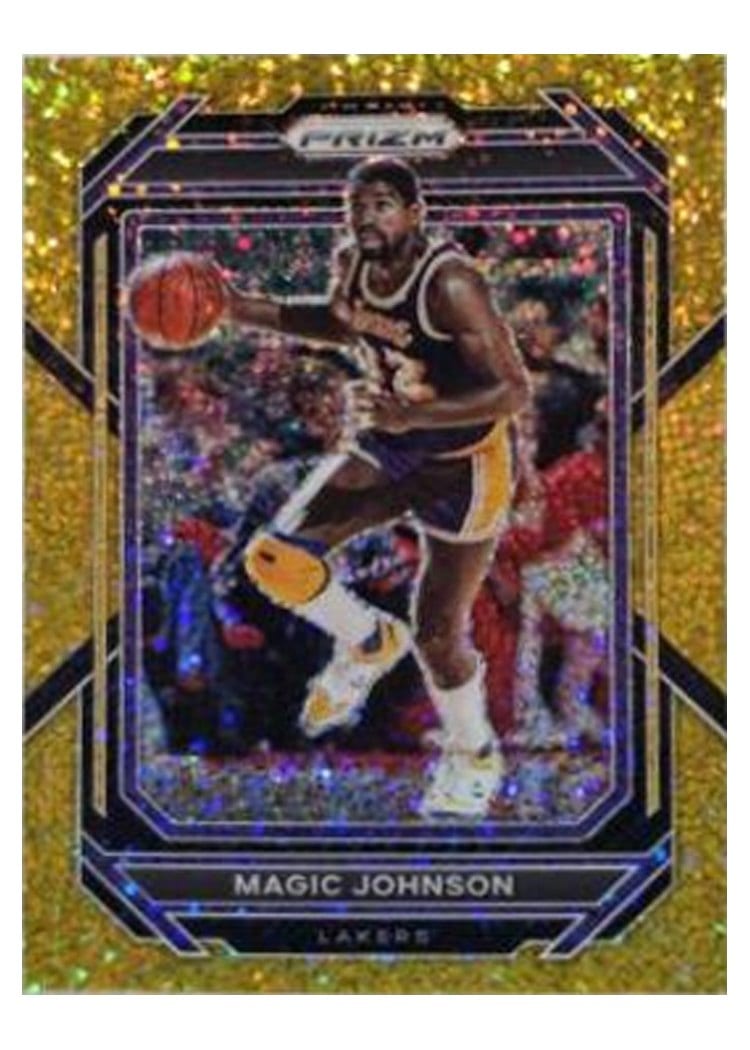 2022-23 Panini Prizm Base Set Magic Johnson #276 card