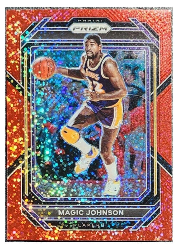 2022-23 Panini Prizm Base Set Magic Johnson #276 card