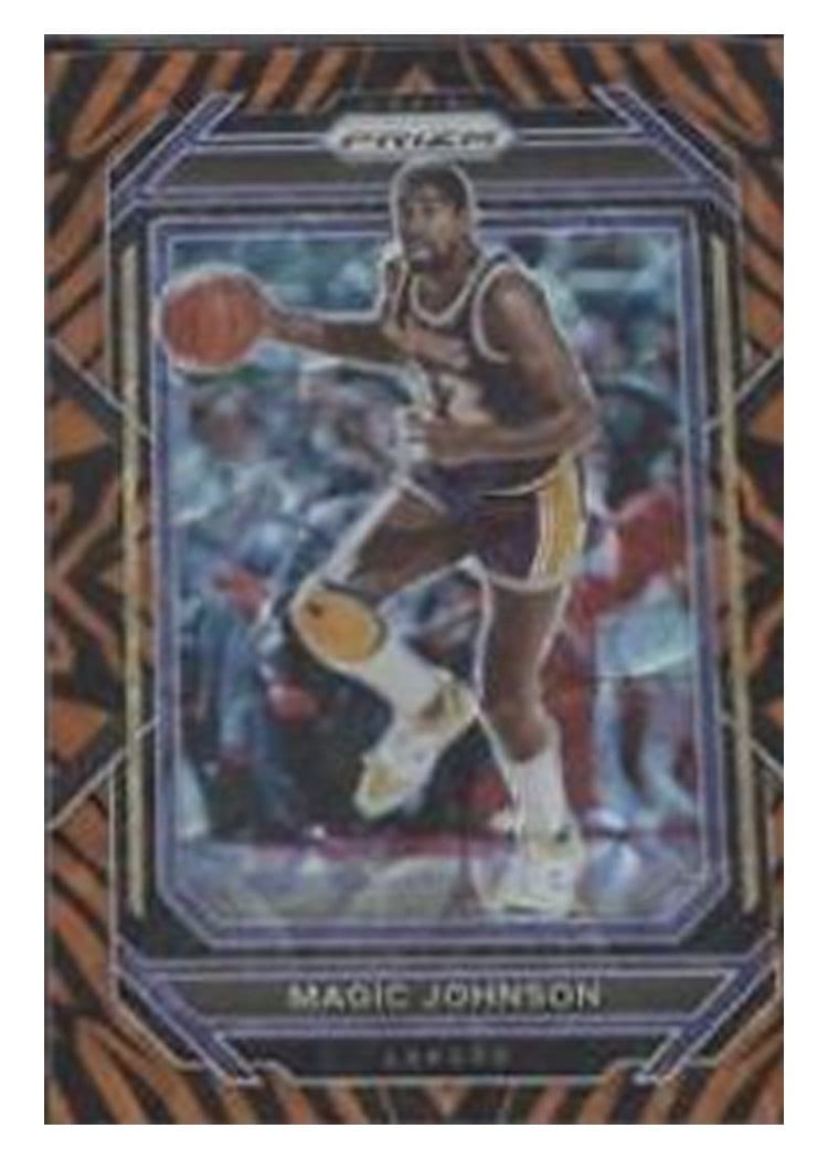 2022-23 Panini Prizm Base Set Magic Johnson #276 card