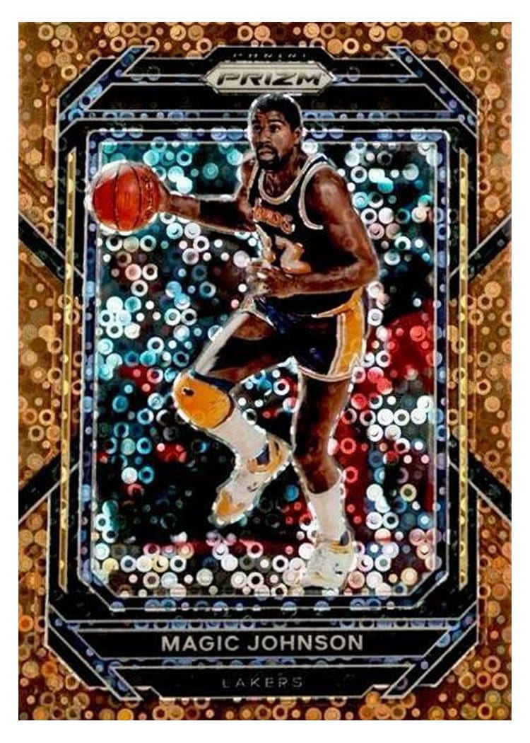 2022-23 Panini Prizm Base Set Magic Johnson #276 card