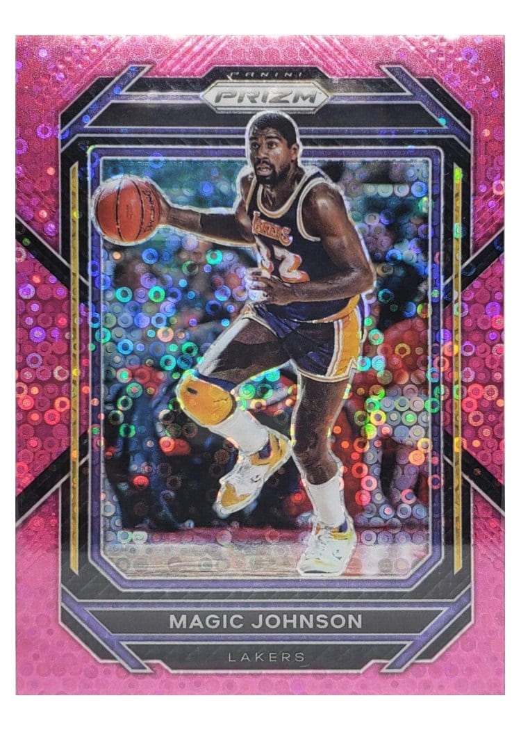 2022-23 Panini Prizm Base Set Magic Johnson #276 card