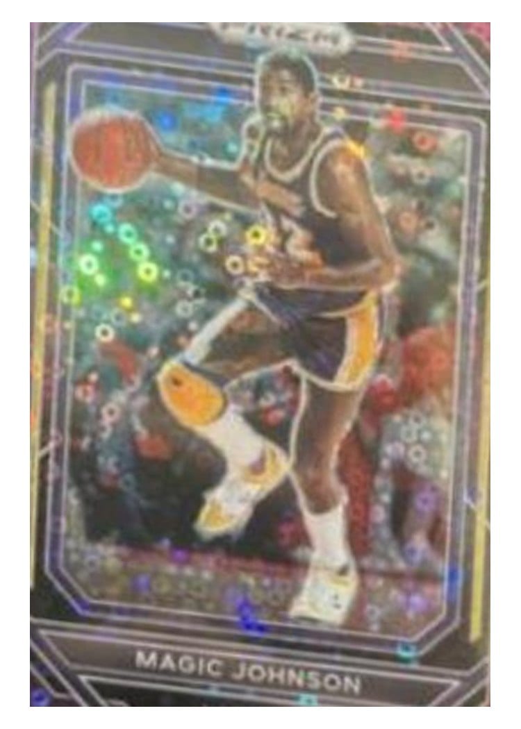 2022-23 Panini Prizm Base Set Magic Johnson #276 card