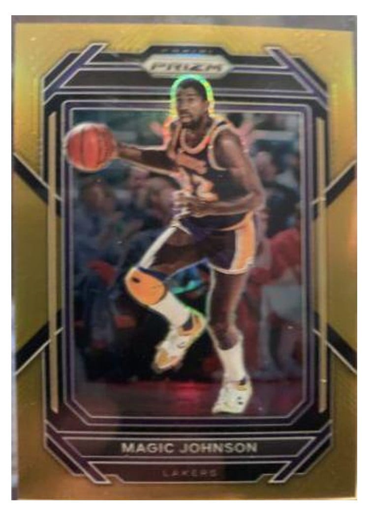 2022-23 Panini Prizm Base Set Magic Johnson #276 card