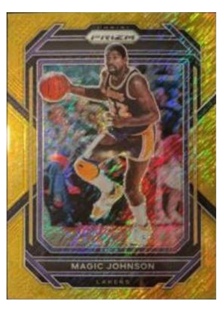 2022-23 Panini Prizm Base Set Magic Johnson #276 card