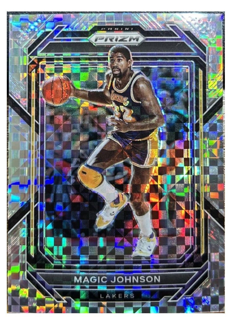 2022-23 Panini Prizm Base Set Magic Johnson #276 card