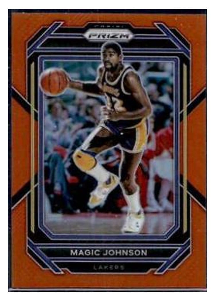 2022-23 Panini Prizm Base Set Magic Johnson #276 card