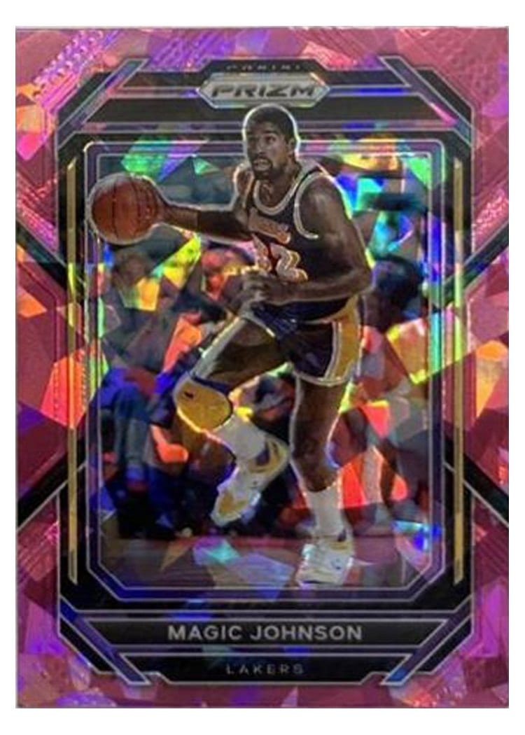 2022-23 Panini Prizm Base Set Magic Johnson #276 card
