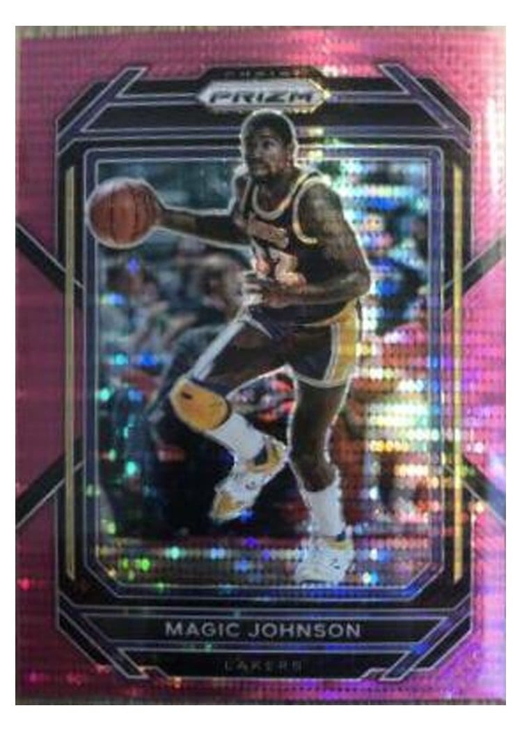 2022-23 Panini Prizm Base Set Magic Johnson #276 card