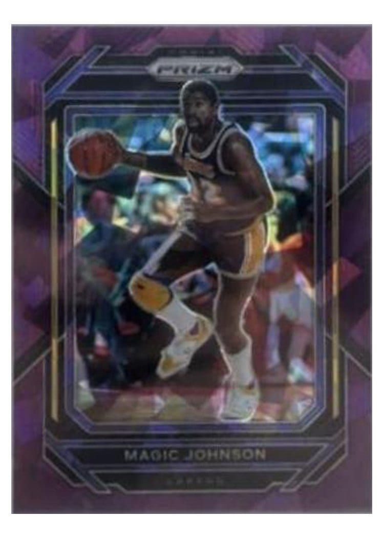 2022-23 Panini Prizm Base Set Magic Johnson #276 card