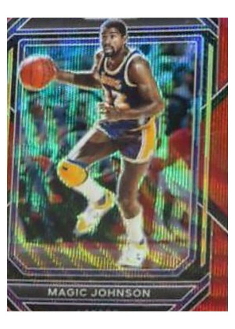 2022-23 Panini Prizm Base Set Magic Johnson #276 card
