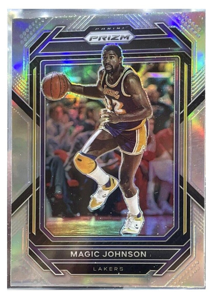 2022-23 Panini Prizm Base Set Magic Johnson #276 card