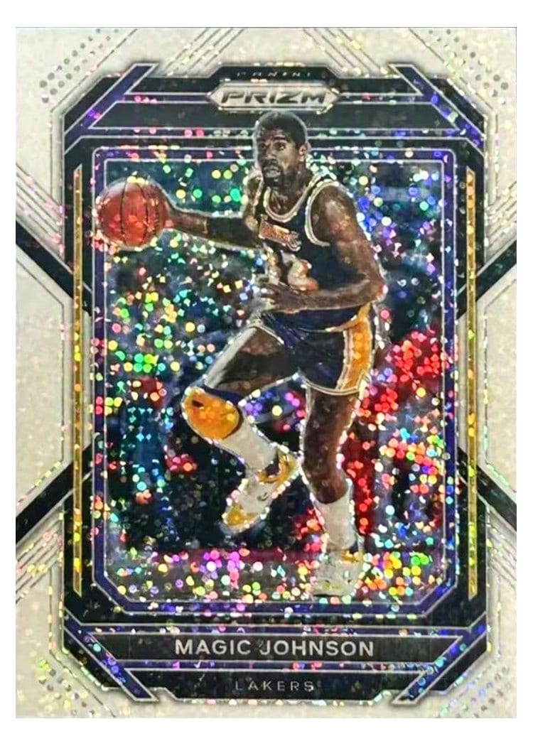 2022-23 Panini Prizm Base Set Magic Johnson #276 card