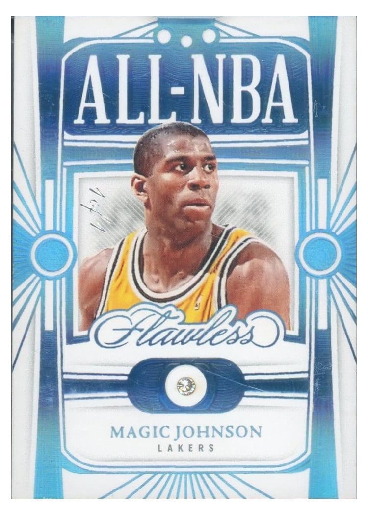 2023-24 Panini Flawless All-NBA Magic Johnson #181 card
