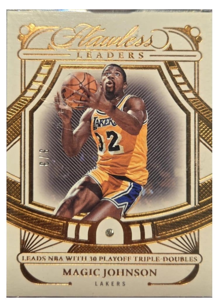 2023-24 Panini Flawless Flawless Leaders Magic Johnson Bronze #162