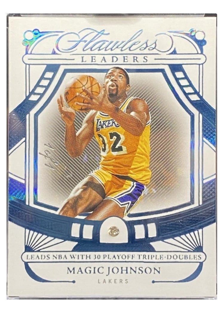 2023-24 Panini Flawless Flawless Leaders Magic Johnson #162 card