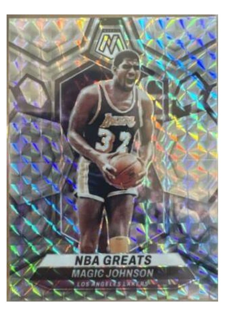 2023-24 Panini Mosaic Base Set Magic Johnson #295 card