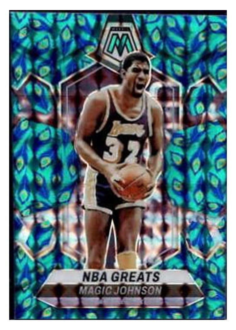 2023-24 Panini Mosaic Base Set Magic Johnson #295 card