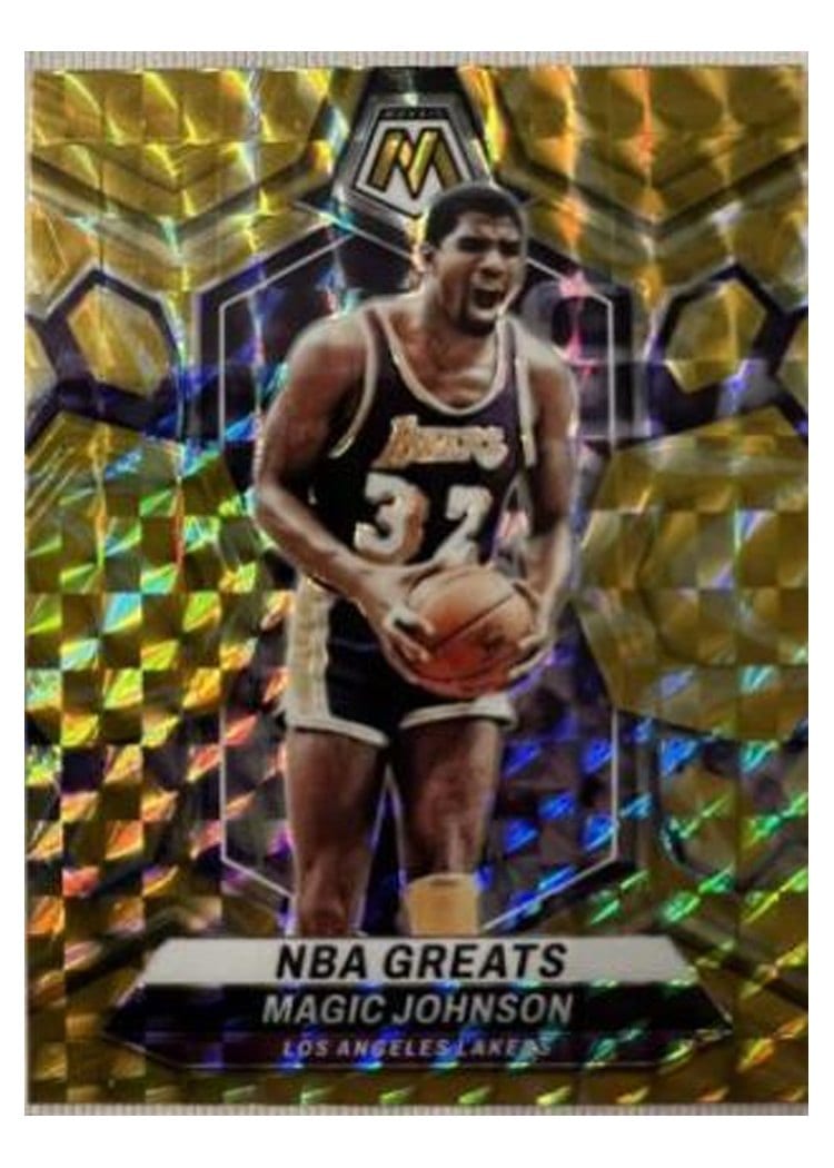 2023-24 Panini Mosaic Base Set Magic Johnson #295 card