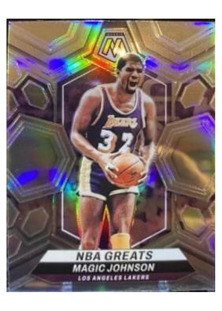 2023-24 Panini Mosaic Base Set Magic Johnson #295 card