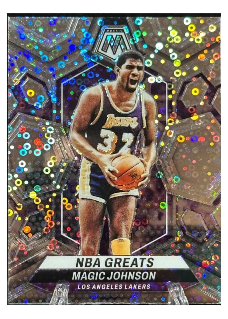 2023-24 Panini Mosaic Base Set Magic Johnson #295 card