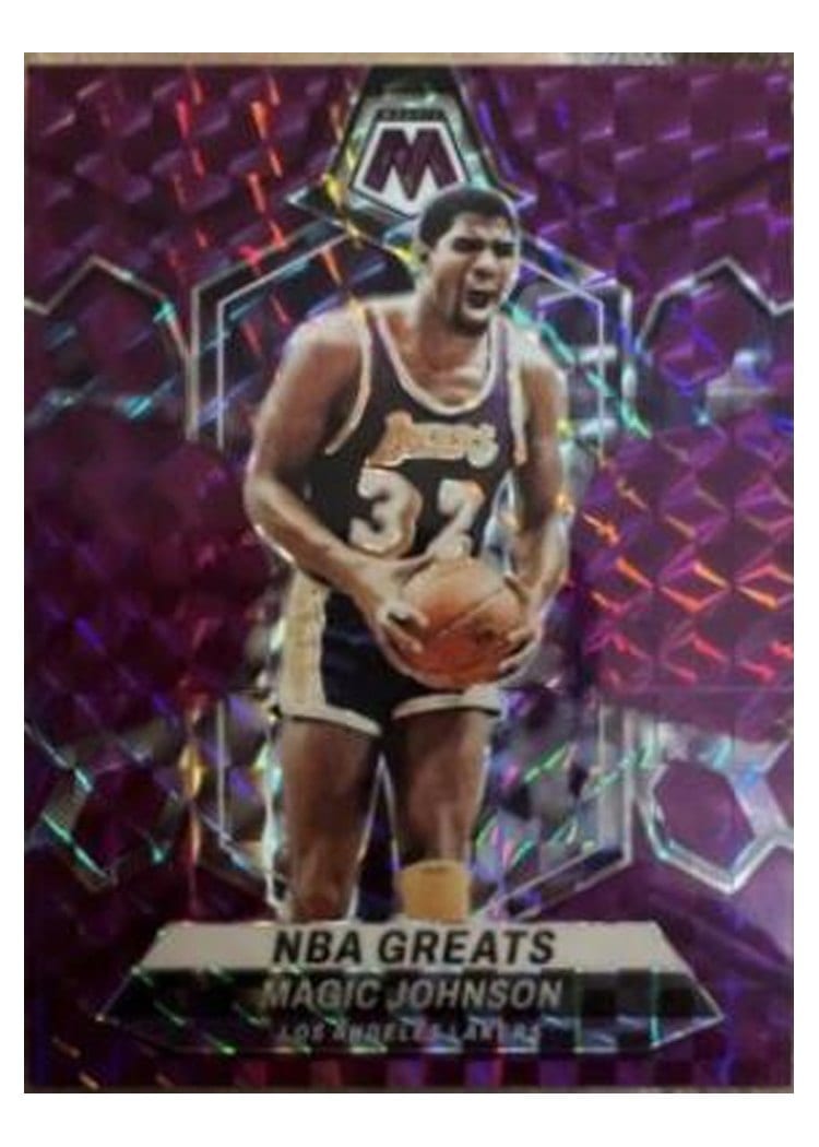 2023-24 Panini Mosaic Base Set Magic Johnson #295 card