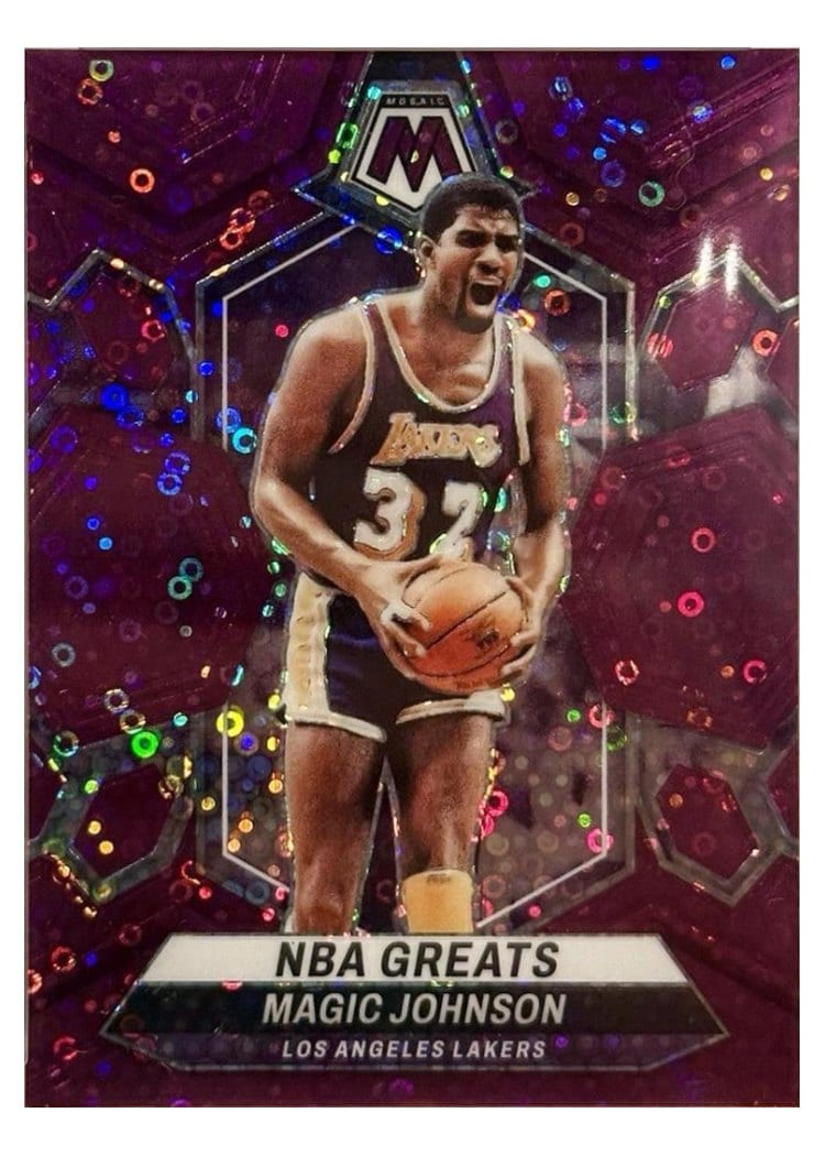 2023-24 Panini Mosaic Base Set Magic Johnson #295 card