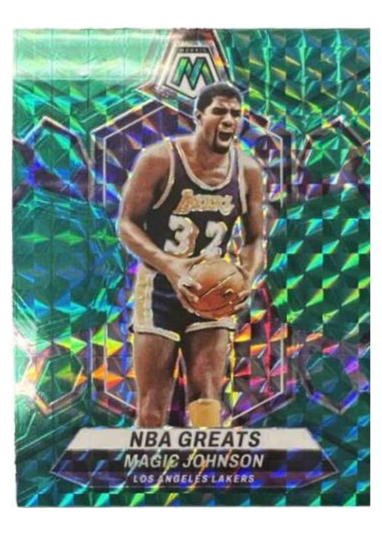 2023-24 Panini Mosaic Base Set Magic Johnson #295 card